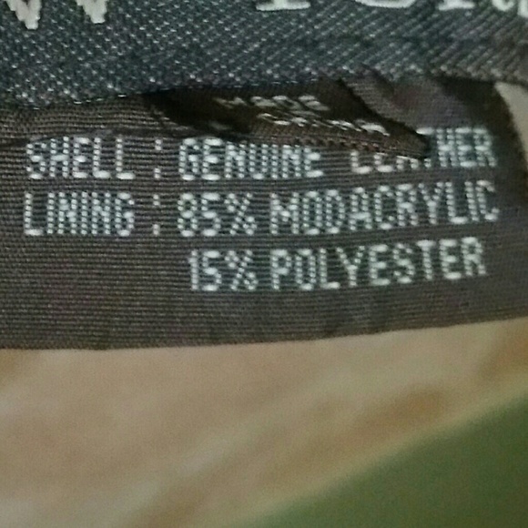 Genuine leather and faux fur Coat - Picture 7 of 8